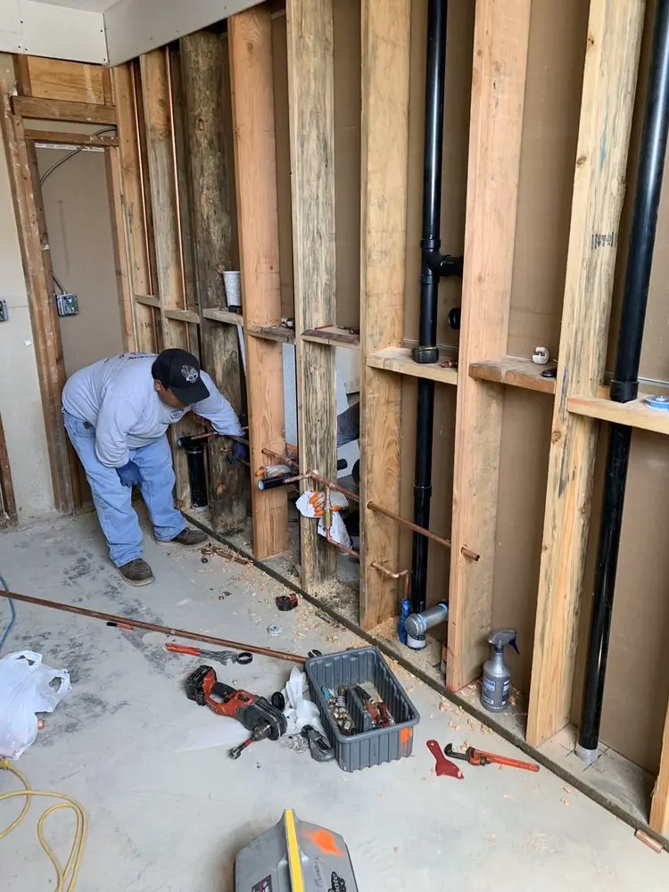 Commercial rough-in plumbing for Gas Line Repair in Amboy Avenue